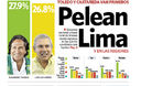 Portada de los diarios de Lima, 02 de febrero de 2011