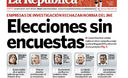 Portada de los diarios de Lima, 15 de febrero de 2011