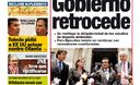 Portada de los diarios de Lima, 17 de febrero de 2011