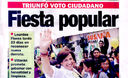 Portada de los diarios de Lima, 27 Octubre 2010