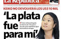 Portada de los diarios de Lima, 22 de febrero de 2011
