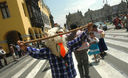Carnavales típicos en Plaza de Armas