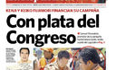 Portada de los diarios de Lima, 24 de febrero de 2011