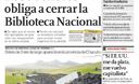 Portada de los diarios de Lima, 25 de febrero de 2011