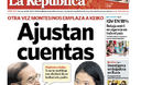 Portada de los diarios de Lima, 02 de Marzo de 2011