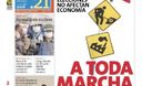 Portada de los diarios de Lima, 16 de Marzo de 2011