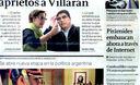 Portada de los diarios de Lima, 29 octubre 2010