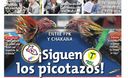 Portada de los diarios de Lima, 18 de Marzo de 2011