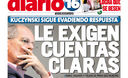 Portada de los diarios de Lima, 22 de Marzo de 2011