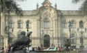 Fachada del frontis de Palacio de Gobierno