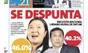 Portada de los diarios de Lima, 16 de Mayo de 2011