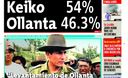Portada de los diarios de Lima, 23 de Mayo de 2011