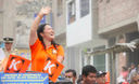 Keiko Fujimori en Ate Vitarte