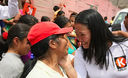 Keiko Fujimori en Comas