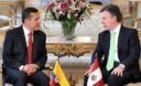 Ollanta Humala, y su esposa, Nadine Heredia