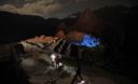Prueban luces en la ciudadela de Machu Picchu