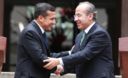 Presidente de Mexico, Felipe Calderón y Ollanta Humala