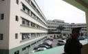 Fachada del Interior del Hospital de la Policia