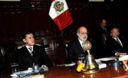 Miembros de la Nueva junta Directiva en el Congreso