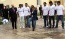 Seleccion de Futbol visita al Presidente Ollanta Humala