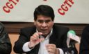 Secretario General de la C.G.T.P Mario Huamán