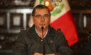 Ministro del Interior Oscar Valdés en Palacio de Gobierno