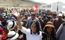 Primera Dama Nadine Heredia participó en una campaña de acción cívica en Apurímac
