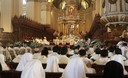 Juan Luis Cipriani ofició misa con motivo de celebraciones de Semana Santa 2012 en la Catebral de Lima