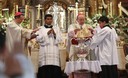 Juan Luis Cipriani ofició misa con motivo de celebraciones de Semana Santa 2012 en la Catebral de Lima