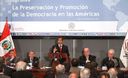 El Presidente de la República Ollanta Humala en una de sus jornadas