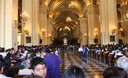 Juan Luis Cipriani, en la Catedral de Lima, durante el Sermón de las Tres Horas, con motivo de la Semana Santa de 2012