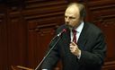 Presidente del Consejo de Ministros, Salomón Lerner, en el Congreso de la República