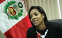 La congresista  Leyla Chihuan en su despacho