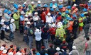 Ollanta Humala participó en el rescate de los trabajadores mineros de la mina Cabeza de negro en Ica