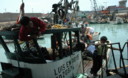 Barcos de pesca, las famosas 'bolicheras', preparándose para ir en busca de peces u otras especies acuáticas del mar peruano
