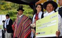 Presidente Ollanta Humala, participó en ceremonia de entrega de reparaciones colectivas a deudos de víctimas en Lucanamarca