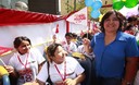 Ministra de la Mujer Ana Jara, preside Caravana por el Día del Niño Peruano 2012 en el Congreso de la República