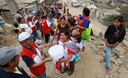 Ministro de Salud Alberto Tejada Noriega, lanza campaña de almacenamiento de agua saludable en San Juan de Miraflores