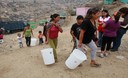 Ministro de Salud Alberto Tejada Noriega, lanza campaña de almacenamiento de agua saludable en San Juan de Miraflores