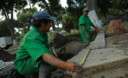 Trabajadores municipales mejoran veredas, parques y jardines de la ciudad de Lima este 2012
