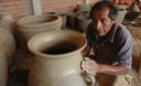 Artesanos de barro del distrito de Villa El Salvador