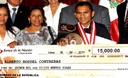 Presidente del Congreso, Daniel Abugattás, entregó la medalla de Honor al Mérito deportivo al boxeador Alberto Rossel Contreras