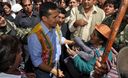 El presidente de la República, Ollanta Humala, en la región Cajamarca