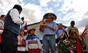 El presidente de la República, Ollanta Humala, en la región Cajamarca