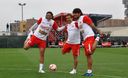 Presidente Ollanta Humala  visitó a la selección nacional de fútbol