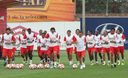 Presidente Ollanta Humala  visitó a la selección nacional de fútbol