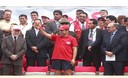 Presidente Ollanta Humala participó de los Juegos Deportivos Escolares Nacionales 2012, en el Estadio Nacional