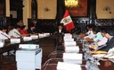 Presidente Ollanta Humala se reunió con representantes del Vrae en Palacio de Gobierno