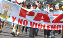 Marcha por la Paz en las avenidas Guardia Chalaca en el Callao