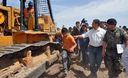 Presidente Ollanta Humala Tasso en su visita a Juliaca